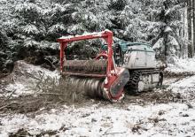 Mulcsozók Prinoth M450h-1450