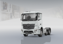 Nyergesvontatók Mercedes-Benz Axor 2558 6x2