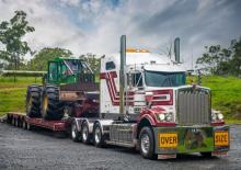 Nyergesvontatók Kenworth C509 36” Aero roof X15 8x4