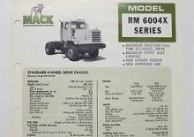 Nyergesvontatók Mack RM 6004 X CA49 ET475 4x2