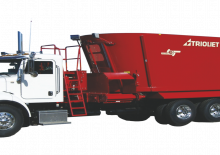 Önjáró tápkeverők Trioliet Truckmount 2000L