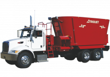 Önjáró tápkeverők Trioliet Truckmount 2400L VLX-K