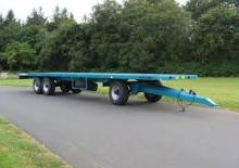 Platós pótkocsik Rolland RP 12006 LSP