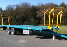 Platós pótkocsik Rolland RP 7504 LSP