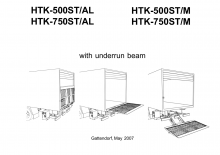 Rakodóplatformok AHT HTK 750 ST/AL