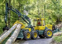 Speciális vonszolótraktorok HSM 805 6WD