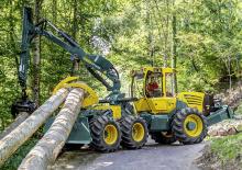 Speciális vonszolótraktorok HSM 904 Z 6WD