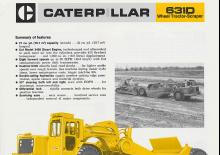 Szkréperek Caterpillar 631D