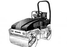 Tandem vibrohengerek Bomag BW 125 AD-4