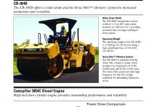 Tandem vibrohengerek Caterpillar CB-564D