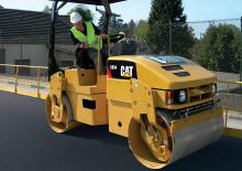 Tandem vibrohengerek Caterpillar CB34