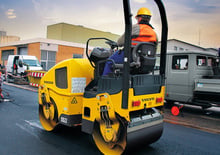 Tandem vibrohengerek Volvo DD22