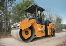 Tandem vibrohengerek Case DV210D