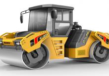 Tandem vibrohengerek Sany STR100C-8S