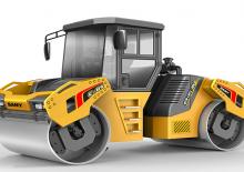 Tandem vibrohengerek Sany STR130C-8S