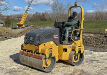 Tandem vibrohengerek Sany STR50C-10