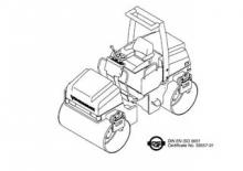 Tandem vibrohengerek JCB-Vibromax W 455*