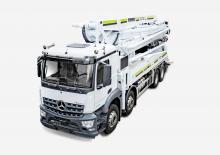 Tehergépkocsira szerelt betonszivattyúk SCHWING-Stetter S 43 SX Hybrid
