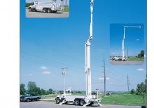 Tehergépkocsira szerelt csuklógémes munkaállványok Altec A77T