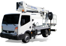 Tehergépkocsira szerelt csuklógémes munkaállványok GSR E 210 PXJ Comfort X