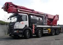 Tehergépkocsira szerelt csuklógémes munkaállványok Oil & Steel Eagle 5634