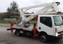 Tehergépkocsira szerelt csuklógémes munkaállványok Easy Lift EZ220 