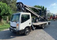 Tehergépkocsira szerelt csuklógémes munkaállványok Lionlift GX 19.10