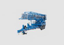 Tehergépkocsira szerelt csuklógémes munkaállványok Anderson Hydra Platforms HP35