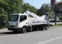 Tehergépkocsira szerelt csuklógémes munkaállványok Multitel MX 250