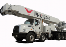 Tehergépkocsira szerelt csuklógémes munkaállványok Versalift PHX-180-I (PHOENIX)