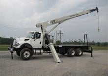 Tehergépkocsira szerelt teleszkópos daruk National Crane 800D