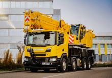 Tehergépkocsira szerelt teleszkópos daruk Liebherr LTF 1605-4.1