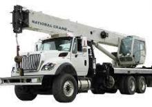Tehergépkocsira szerelt teleszkópos daruk National Crane NBT36-1