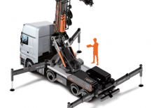 Tehergépkocsira szerelt teleszkópos daruk BG Lift T 4000