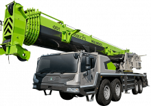 Tehergépkocsira szerelt teleszkópos daruk Zoomlion ZTC1000V653.2T