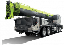 Tehergépkocsira szerelt teleszkópos daruk Zoomlion ZTC1300V8