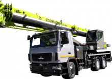Tehergépkocsira szerelt teleszkópos daruk Zoomlion ZTF250V42