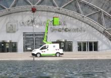 Tehergépkocsira szerelt teleszkópos munkaállványok France Elévateur 091 FE