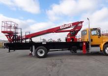 Tehergépkocsira szerelt teleszkópos munkaállványok Elliott Equipment H70F HiReach