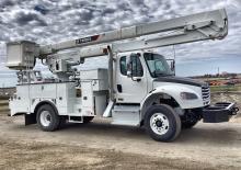 Tehergépkocsira szerelt teleszkópos munkaállványok Terex Optima TC50