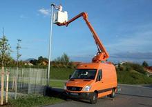 Tehergépkocsira szerelt teleszkópos munkaállványok Palfinger PD 140 V