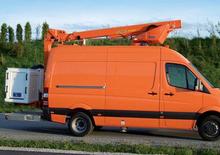 Tehergépkocsira szerelt teleszkópos munkaállványok Palfinger PD 145 V