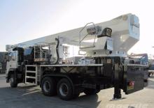 Tehergépkocsira szerelt teleszkópos munkaállványok Bronto Skylift S 43 MDT 2000