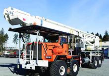 Tehergépkocsira szerelt teleszkópos munkaállványok Bronto Skylift SI219HDT-C 
