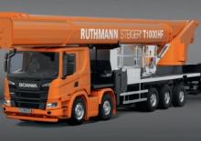 Tehergépkocsira szerelt teleszkópos munkaállványok Ruthmann STEIGER T 1000 HF