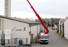 Tehergépkocsira szerelt teleszkópos munkaállványok Ruthmann T 300