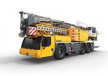 Tehergépkocsira szerelt toronydaruk - merevgém - alulforgó Liebherr MK 73-3.1