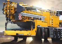 Tehergépkocsira szerelt toronydaruk - merevgém - alulforgó Liebherr MK 88-4.1