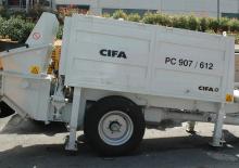 Telepített betonszivattyúk CIFA PC 907 E