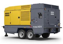 Telepített kompresszorok - dízel, elektromos, benzines Atlas Copco DrillAir V21